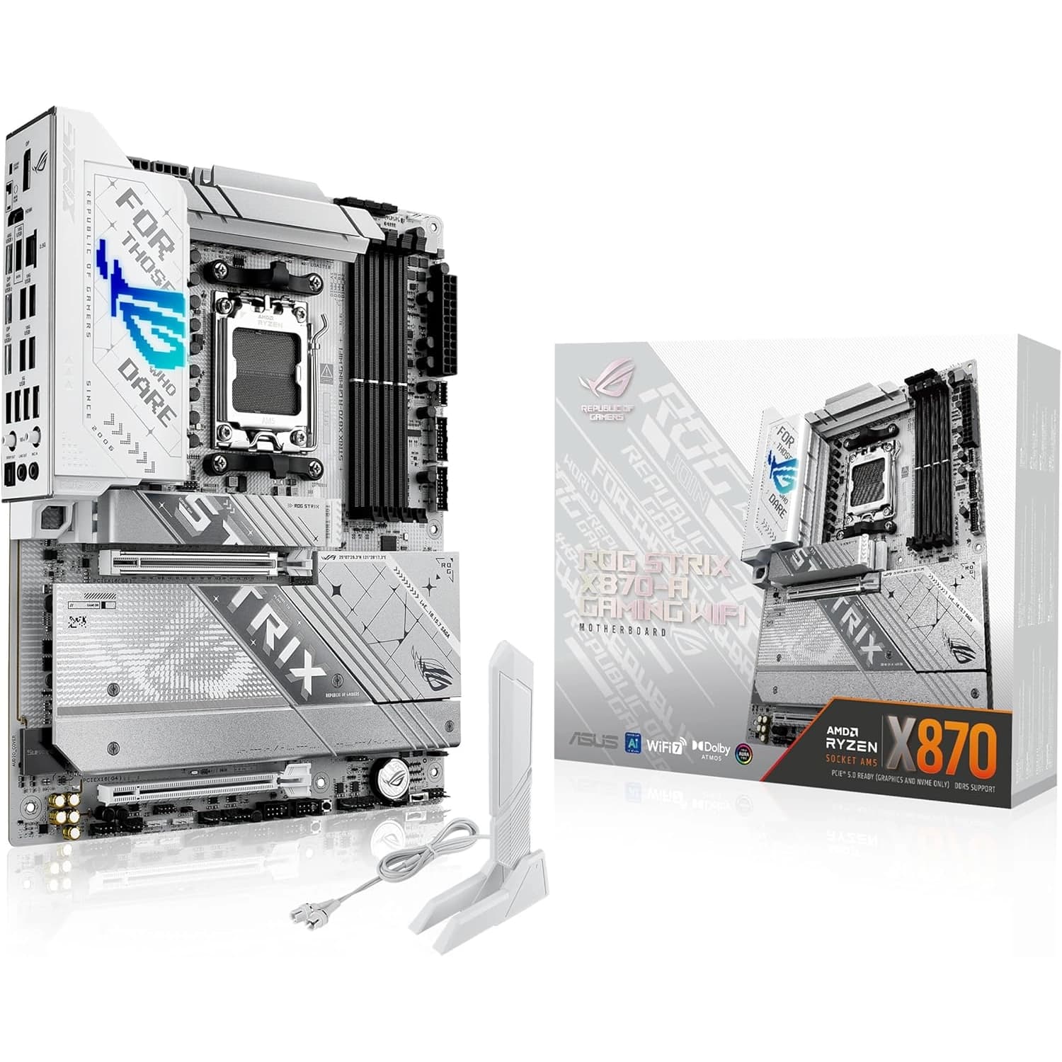 Motherboard ASUS ROG STRIX X870-A GAMING WIFI AM5 DDR5 · Asus