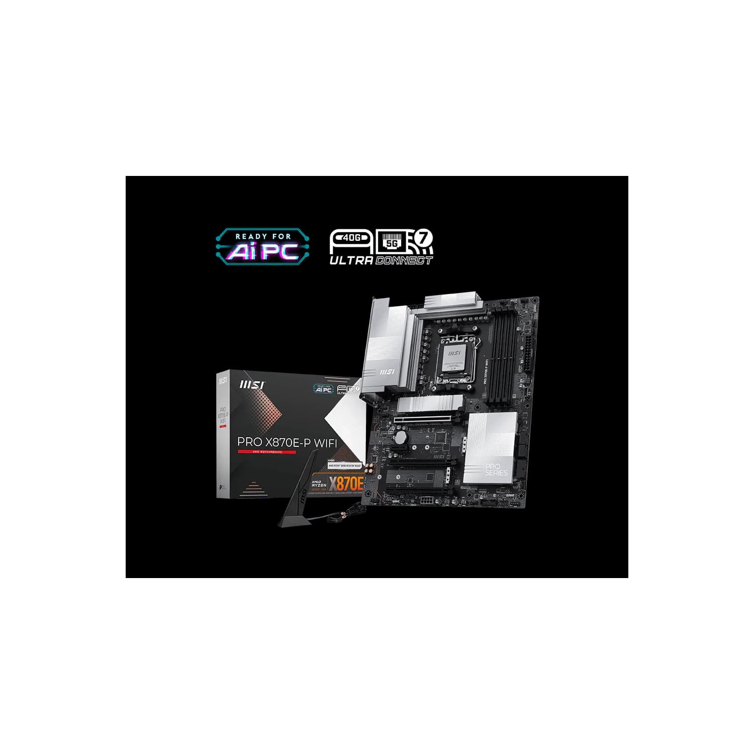 Motherboard MSI PRO X870E-P WIFI AM5 DDR5 · MSI