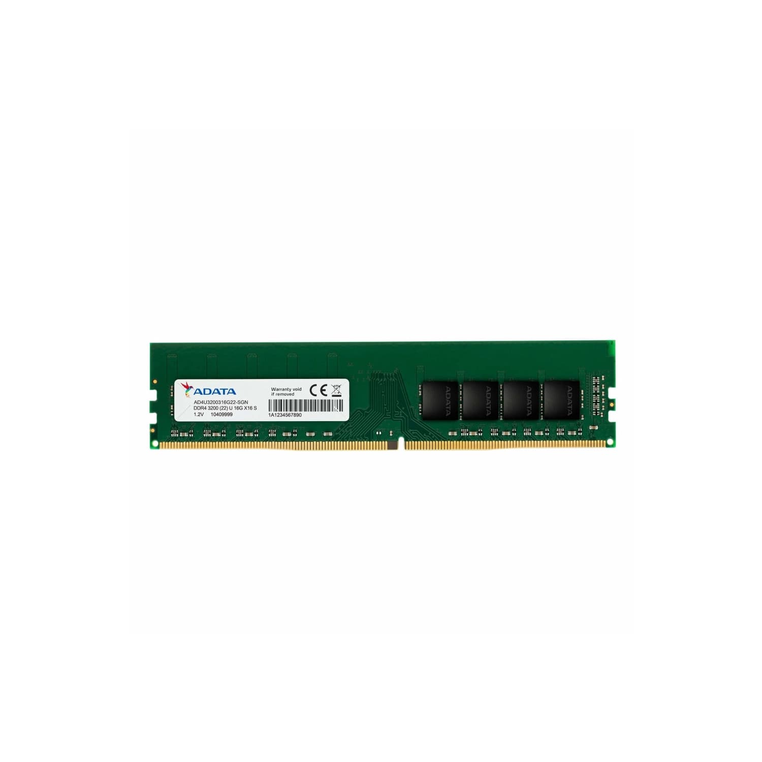 Memoria Ram UDIMM ADATA 16GB DDR4 3200MHz CL22 1.2V · ADATA