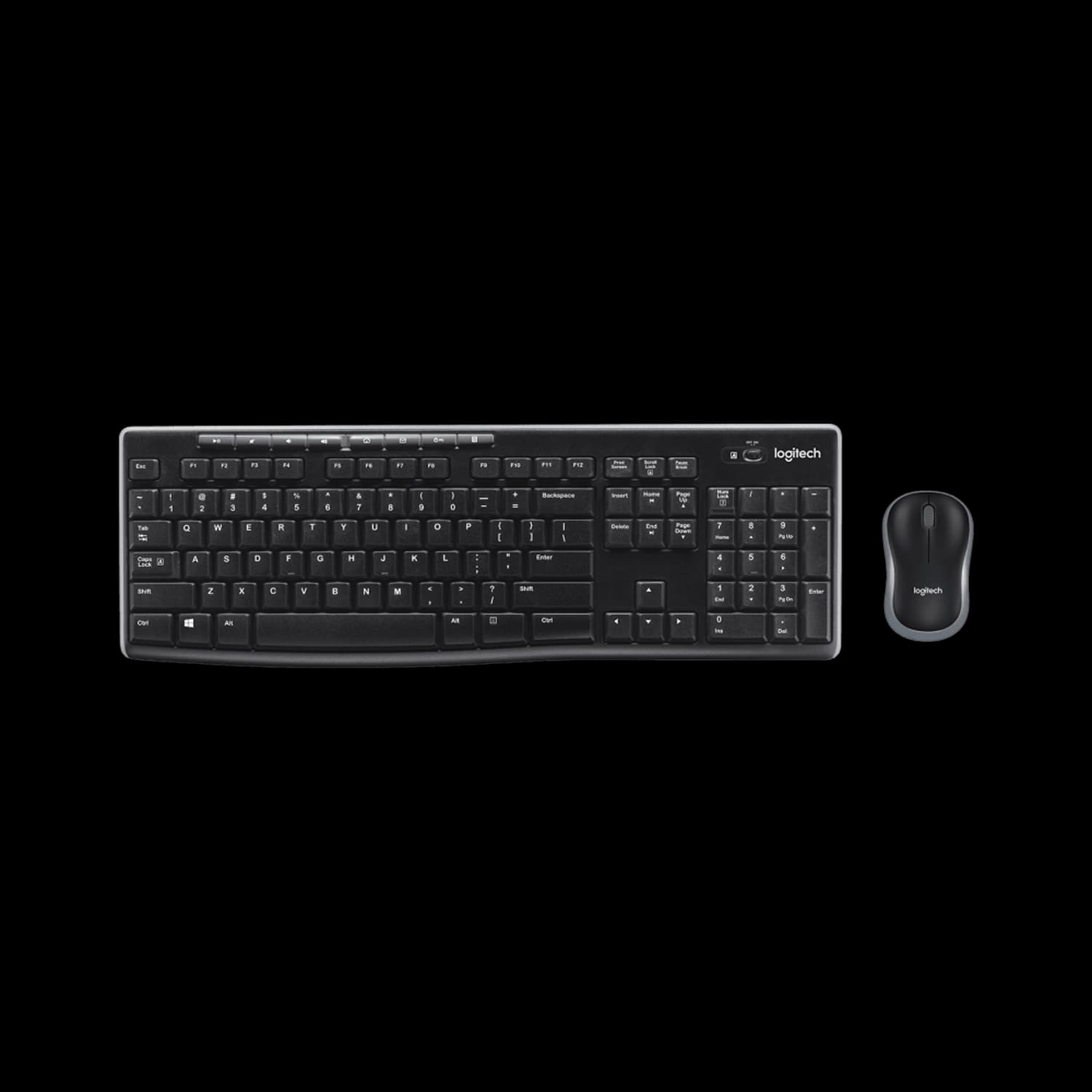 Combo Teclado y Mouse Inalámbrico LOGITECH MK270 Negro · Logitech