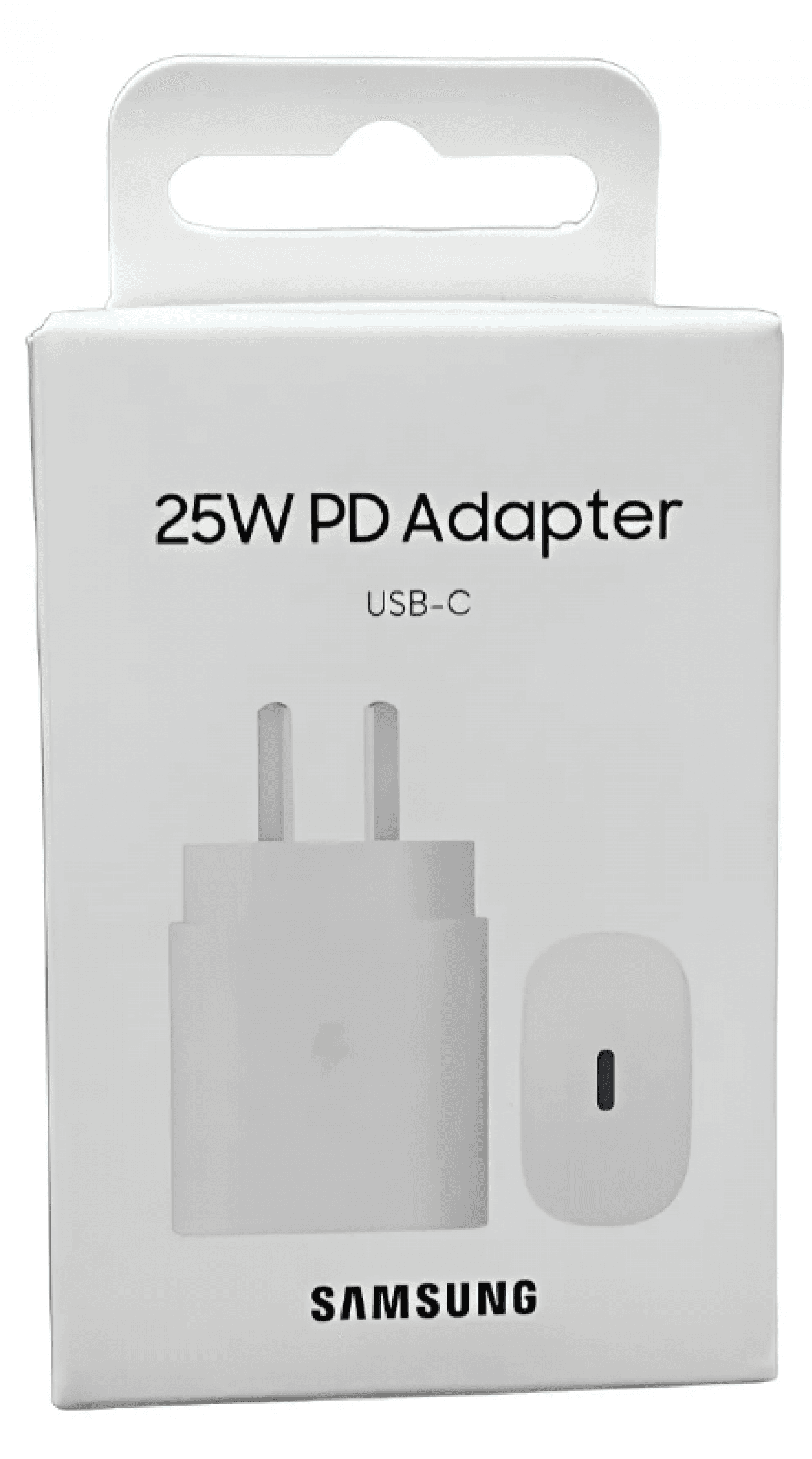 ACCESORIOS SAMSUNG CARGADOR DE VIAJE 25W WHITE C/CABLE - Imagen 1