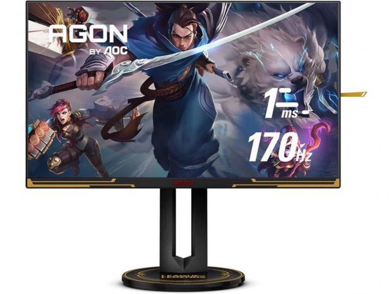 AOC MONITOR LED PLANO GAMER 27 AGON LOL - Imagen 1