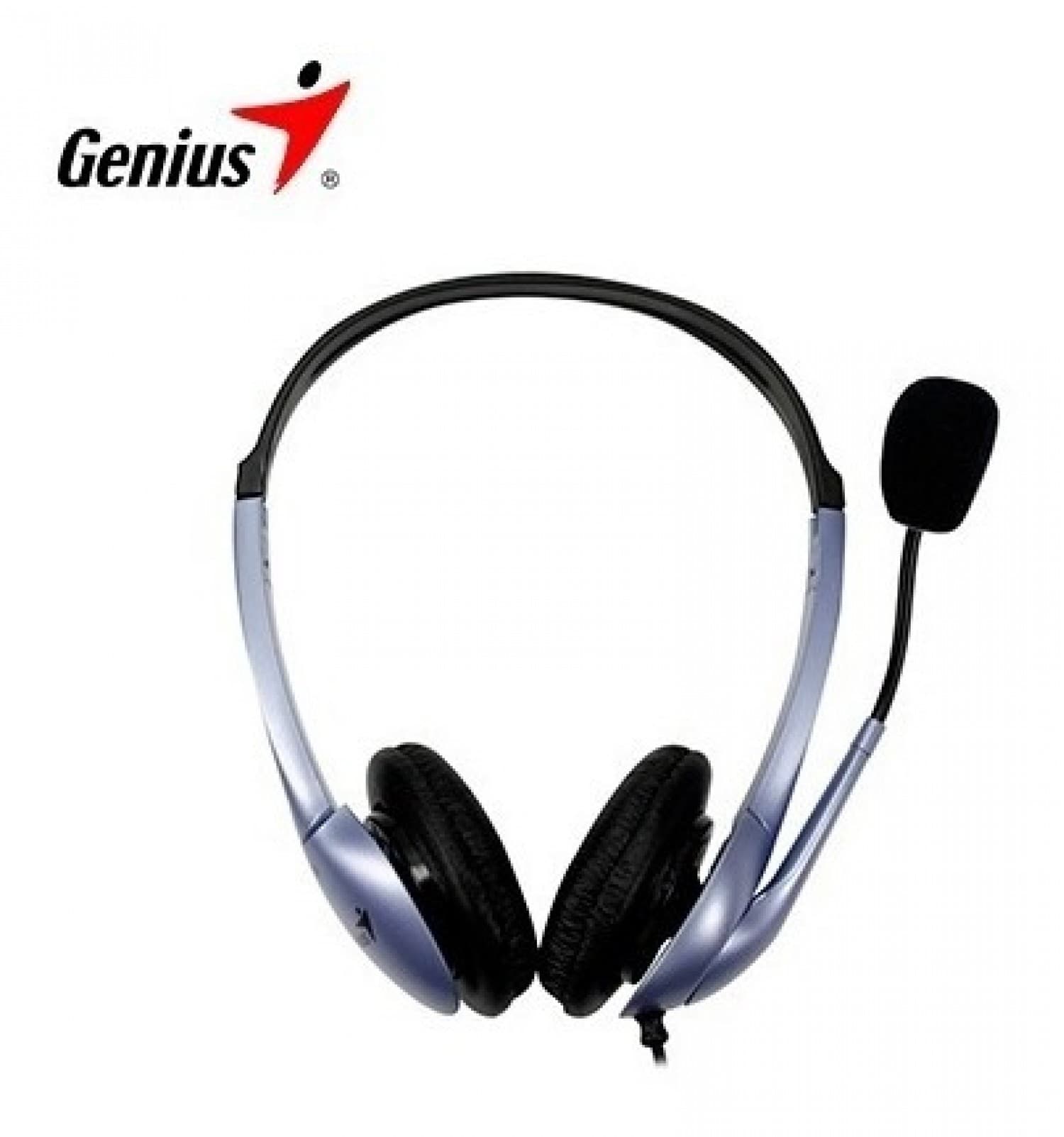 AURICULAR + MIC HEADSET GENIUS HS-04S SINGLE PLUG - Imagen 1