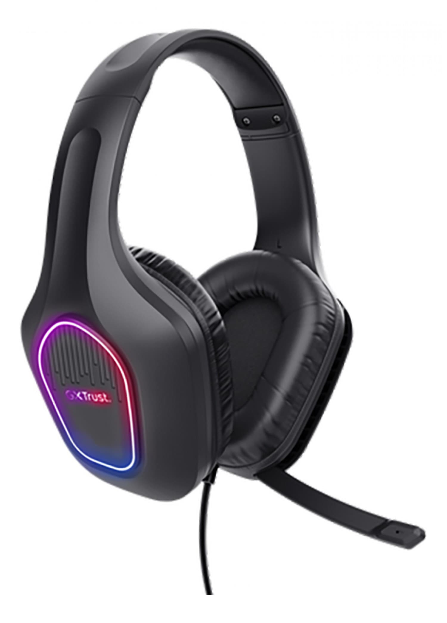 AURICULAR GAMER TRUST ZIROX LED BLACK GXT416 - Imagen 1