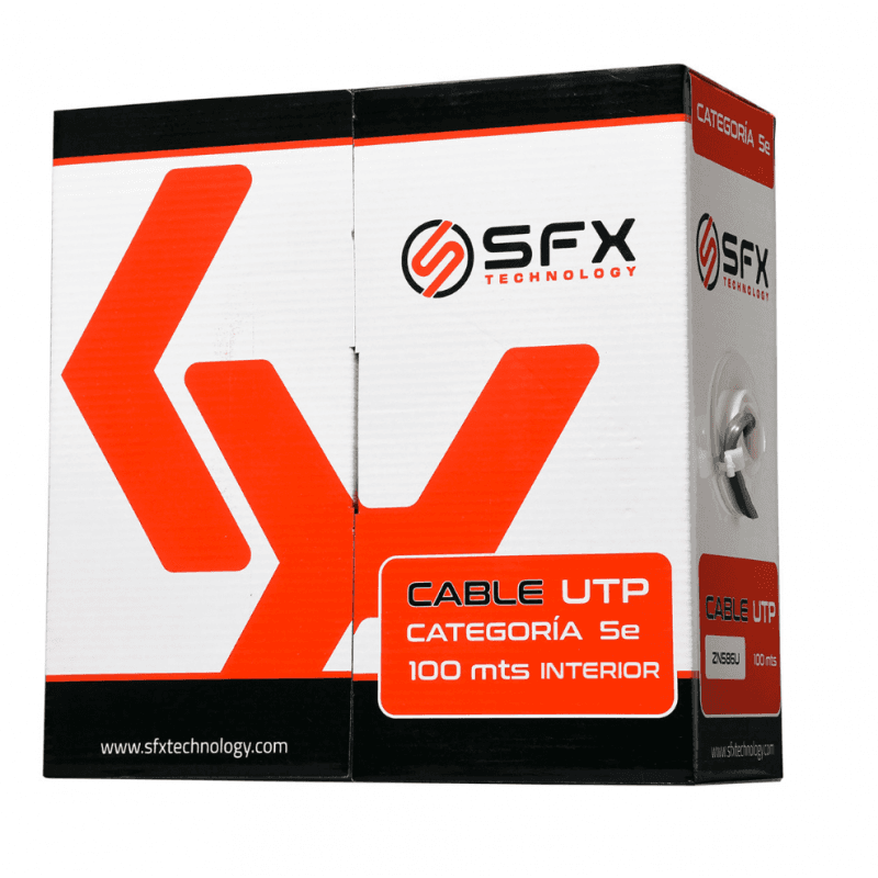 CABLE UTP SFX CAT5e 100M INTERIOR · SFX