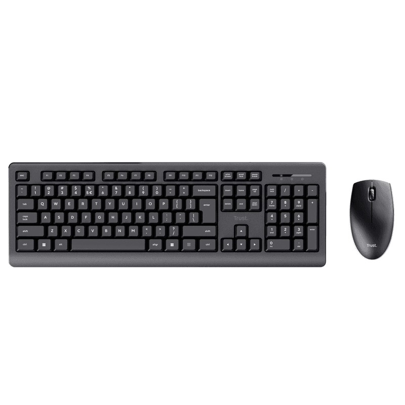 COMBO TECLADO Y MOUSE TRUST PRIMO WIRELESS DESKSET ES · Trust