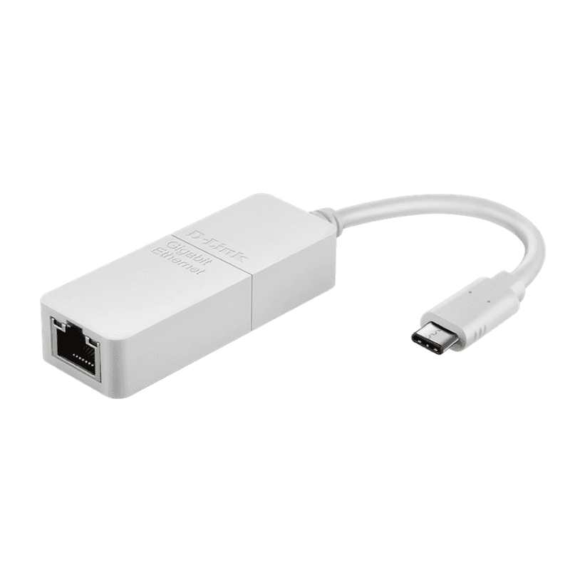D-LINK ADAPTADOR USB-C A ETHERNET DUB-130 USB-C TO GIGABIT · DLINK