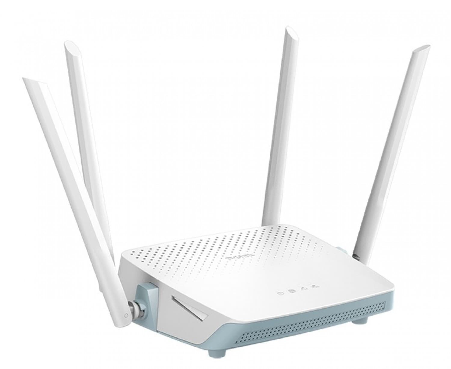 D-LINK ROUTER R12 SMART WIFI 5 AC1200 4 ANTENAS DUAL BAND - BLANCO - Imagen 1