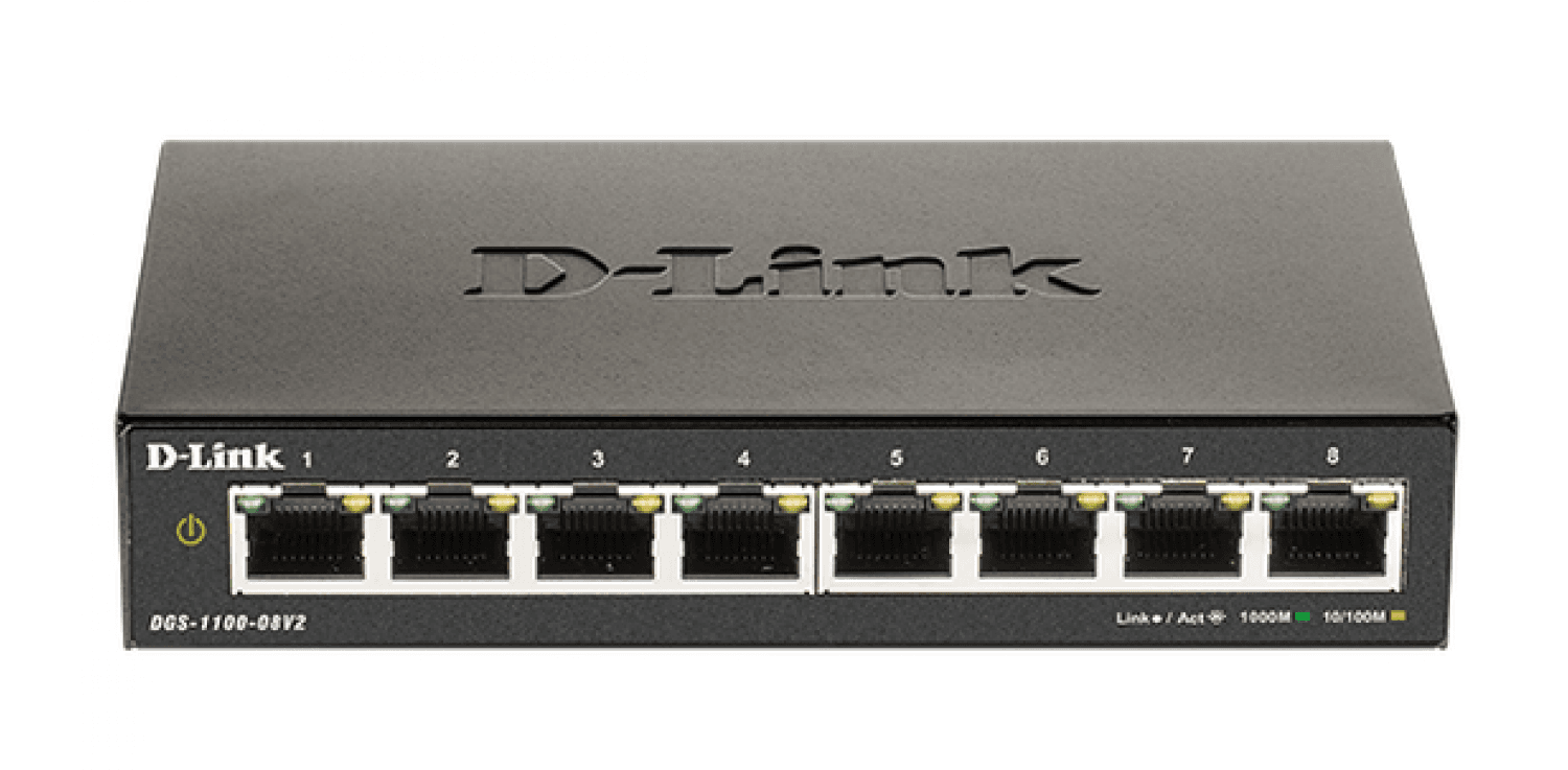 D-LINK SWITCH 8 PORT GIGABIT EASY SMART - Imagen 1