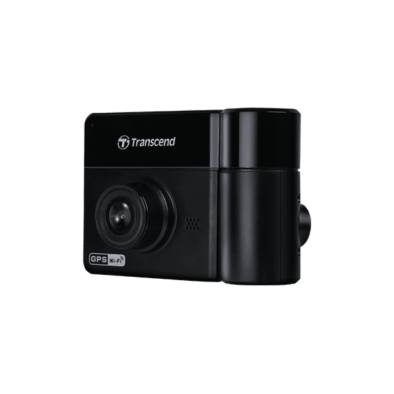 DASHCAM TRANSCEND DRIVEPRO 550 GPS QHD 2K 60FPS +SD64GB · TRANSCEND