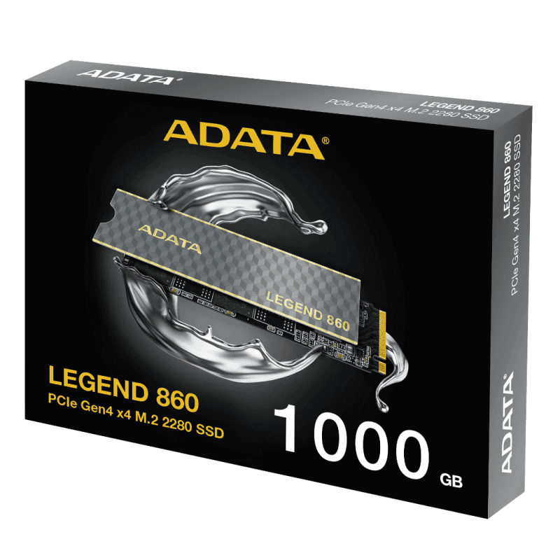 DISCO SSD ADATA LEGEND 860 1TB M2 Gen4 x4 M.2 2280 6.000/5.000 MB/s · ADATA
