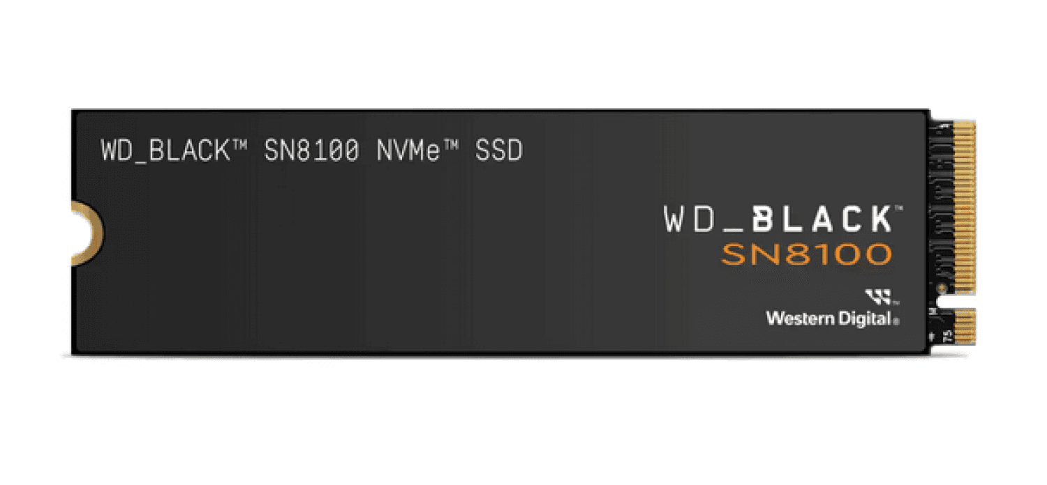 HD SSD 1TB WD BLACK SN8100 M.2 NVME GEN5 14900MB/S 2280 - Imagen 1