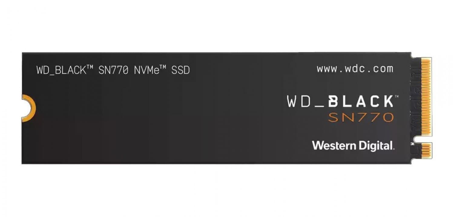 DISCO SSD M.2 500GB WD BLACK SN770 NVME - Imagen 1