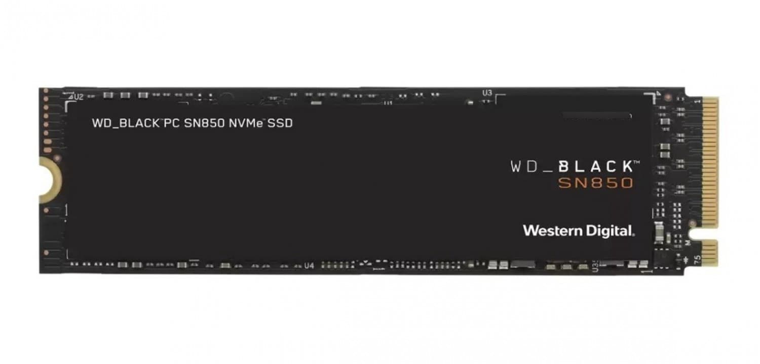 DISCO SSD M.2 500GB WD BLACK SN850 HEATSINK - Imagen 1
