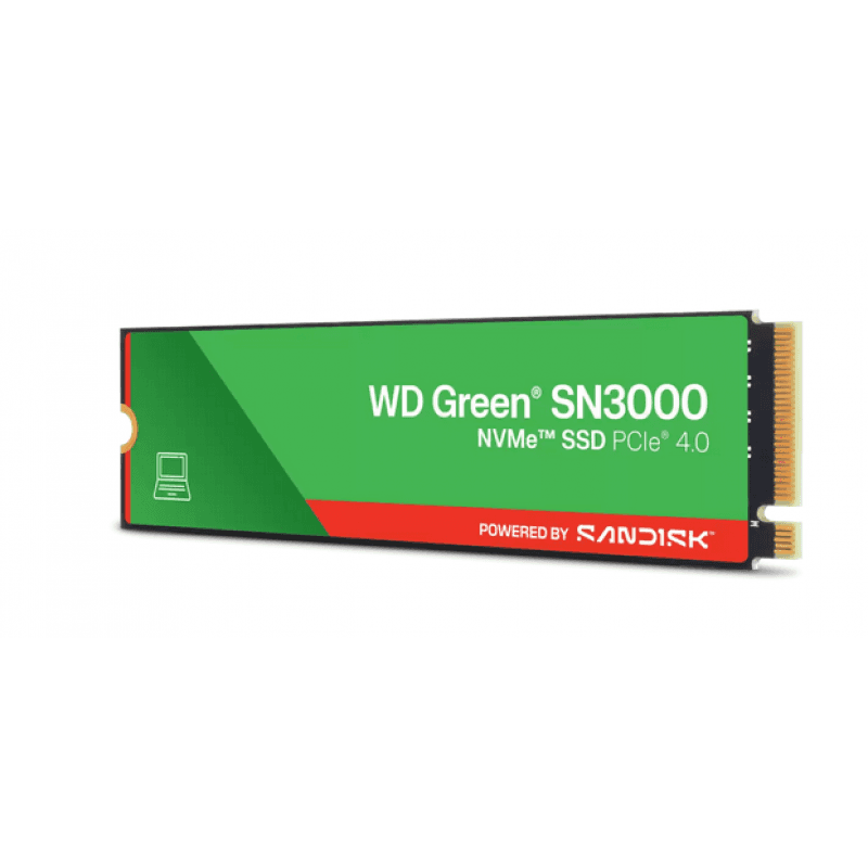 DISCO SSD M.2 500GB WD GREEN SN3000 NVME · WD