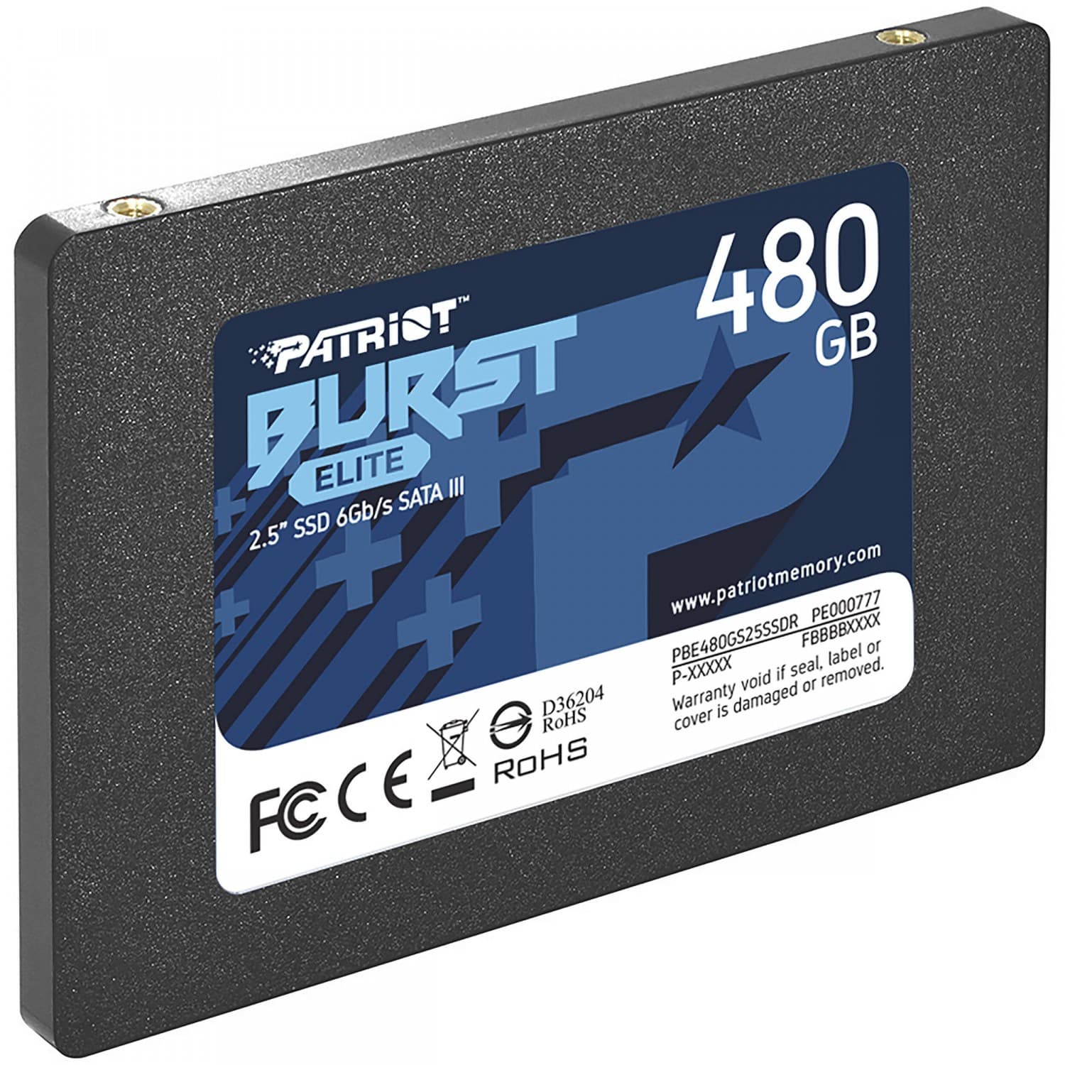 DISCO SSD PATRIOT BURST ELITE SOLID 480 GB SATA3 PE000777 - Imagen 1
