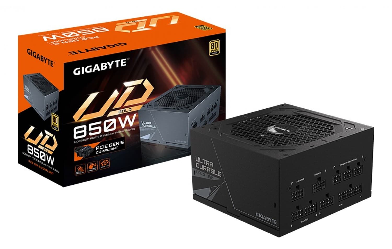 FUENTE 850W GIGABYTE GP-UD850GM PG5 80 PLUS GOLD - Imagen 1