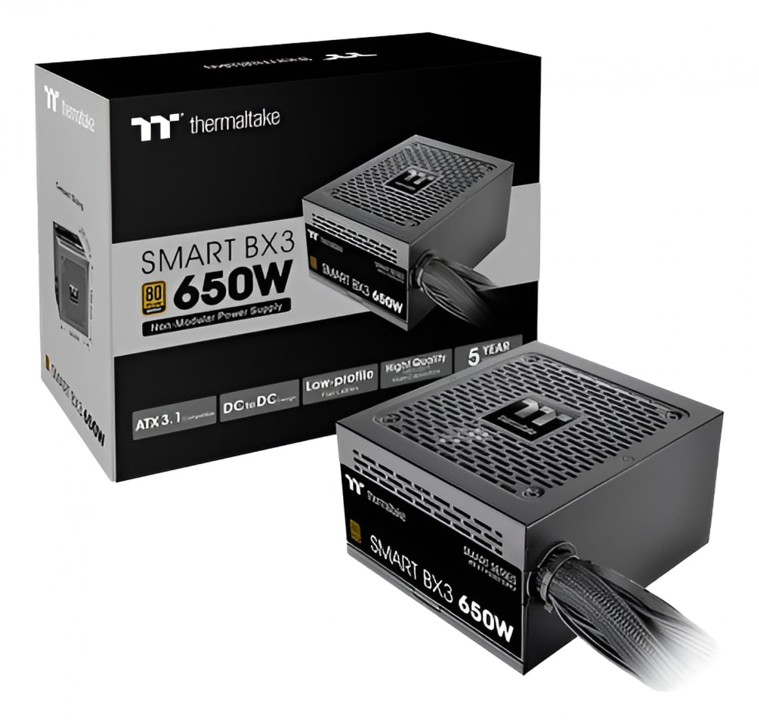 FUENTE GAMER THERMALTAKE SMART BX3 650W 80 PLUS BRONZE - Imagen 1