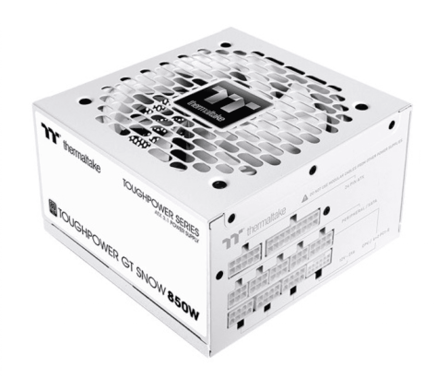 FUENTE GAMER THERMALTAKE TP GT 850W ANALOG 80 PLUS GOLD WHITE - Imagen 1