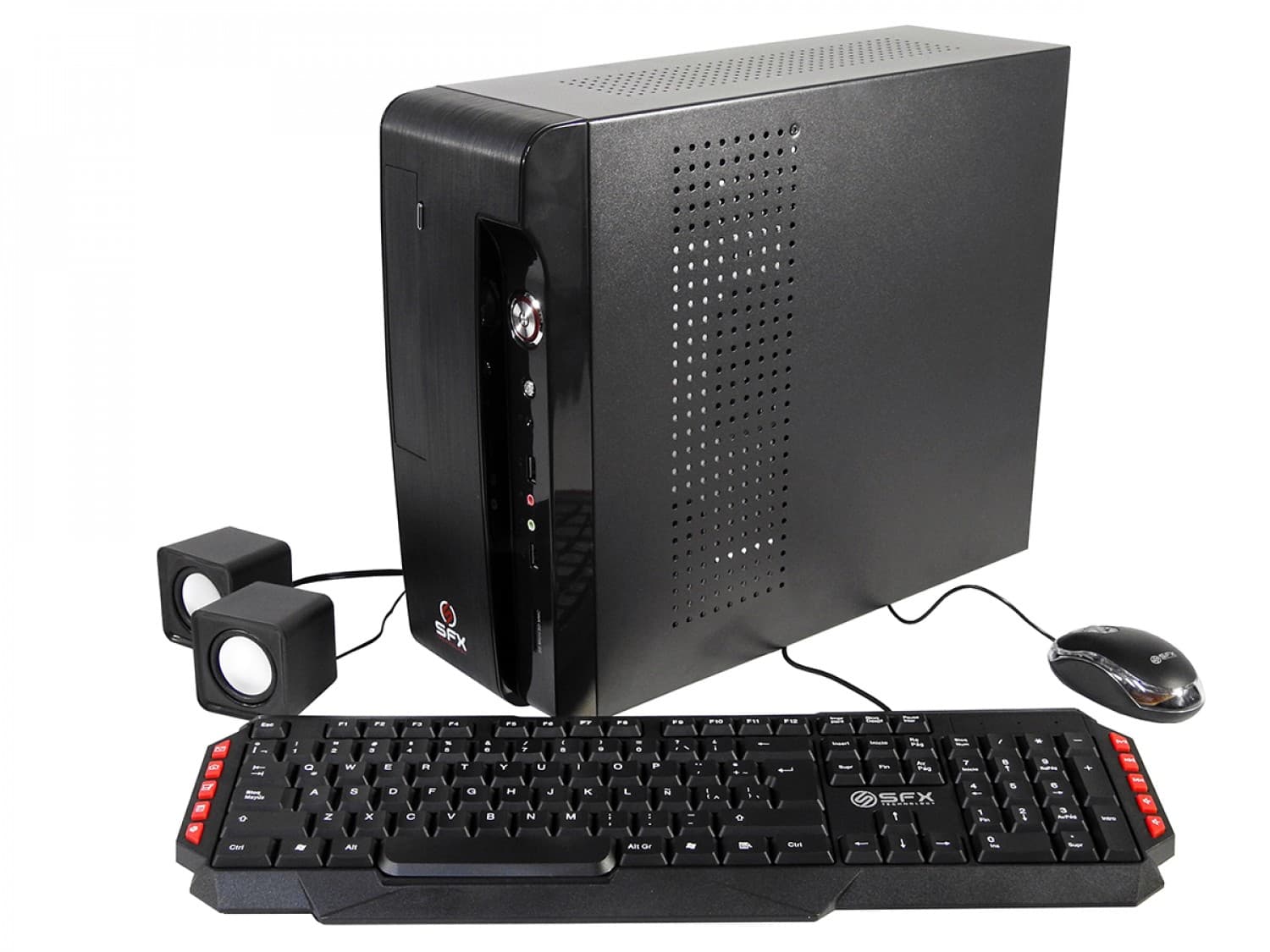 GABINETE SFX KIT 785 BLACK SLIM - Imagen 1
