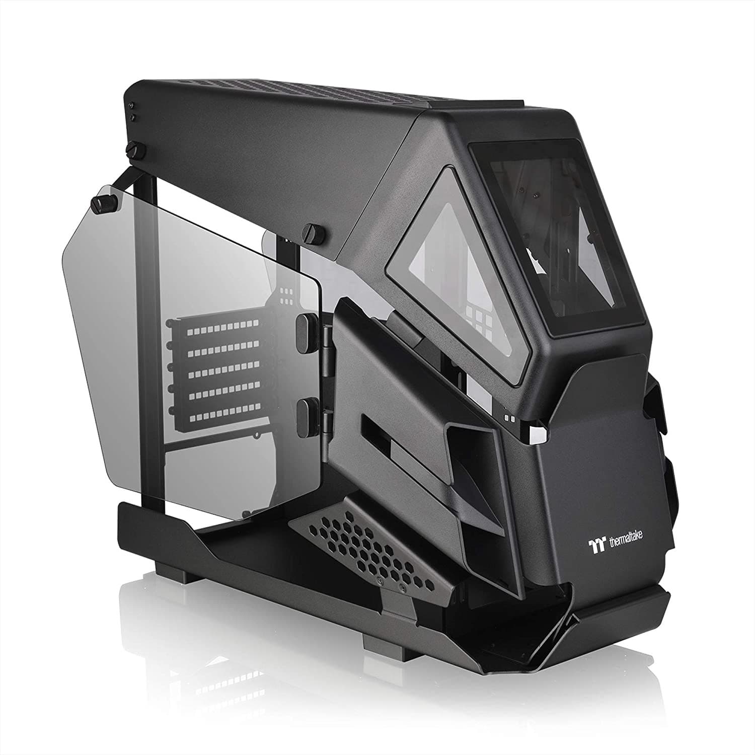 GABINETE THERMALTAKE AH T200 BLACK TEMP GLASS - Imagen 1
