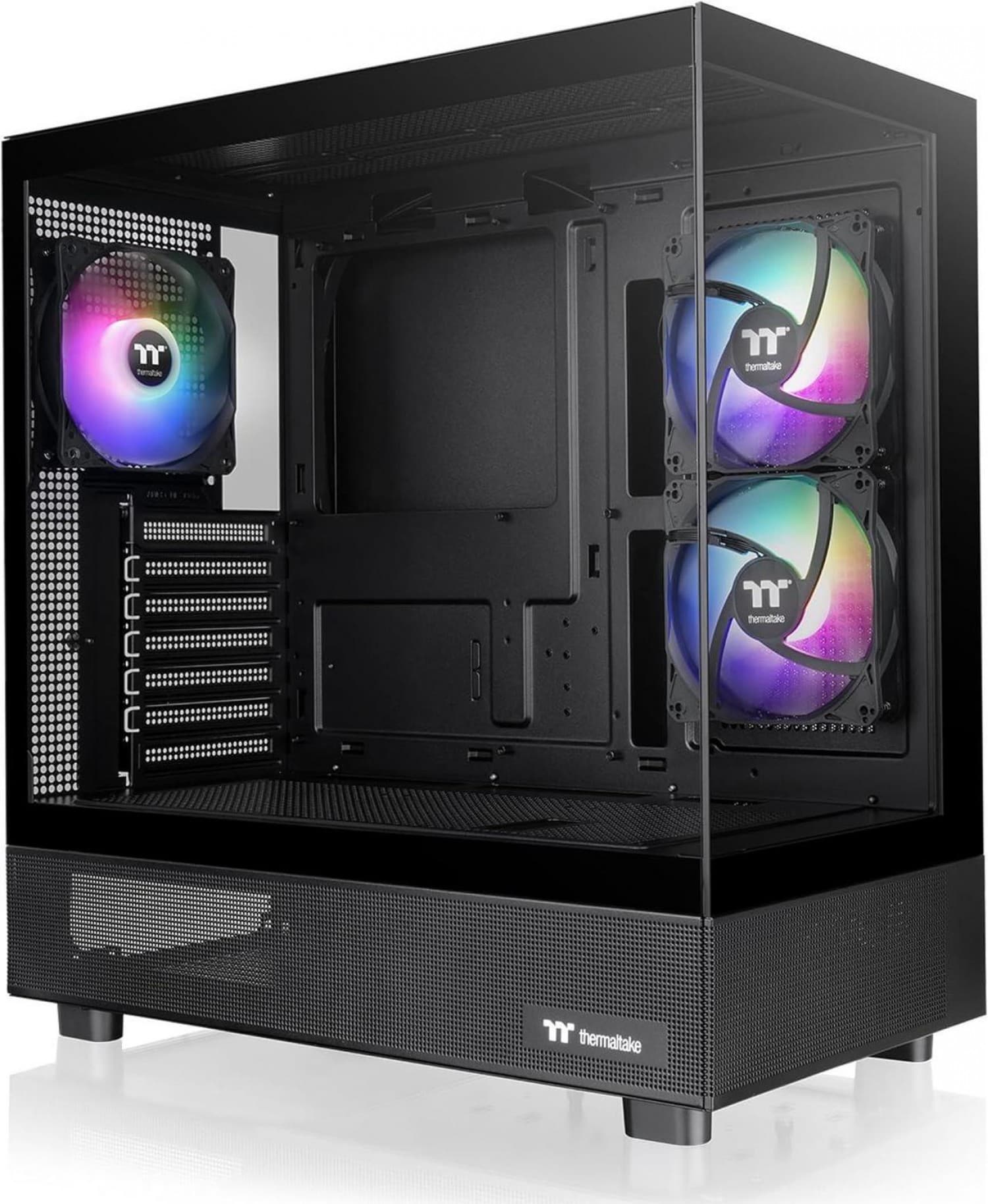GABINETE THERMALTAKE VIEW 270 PLUS TG ARGB BLACK TEMPERED GLASS - Imagen 1