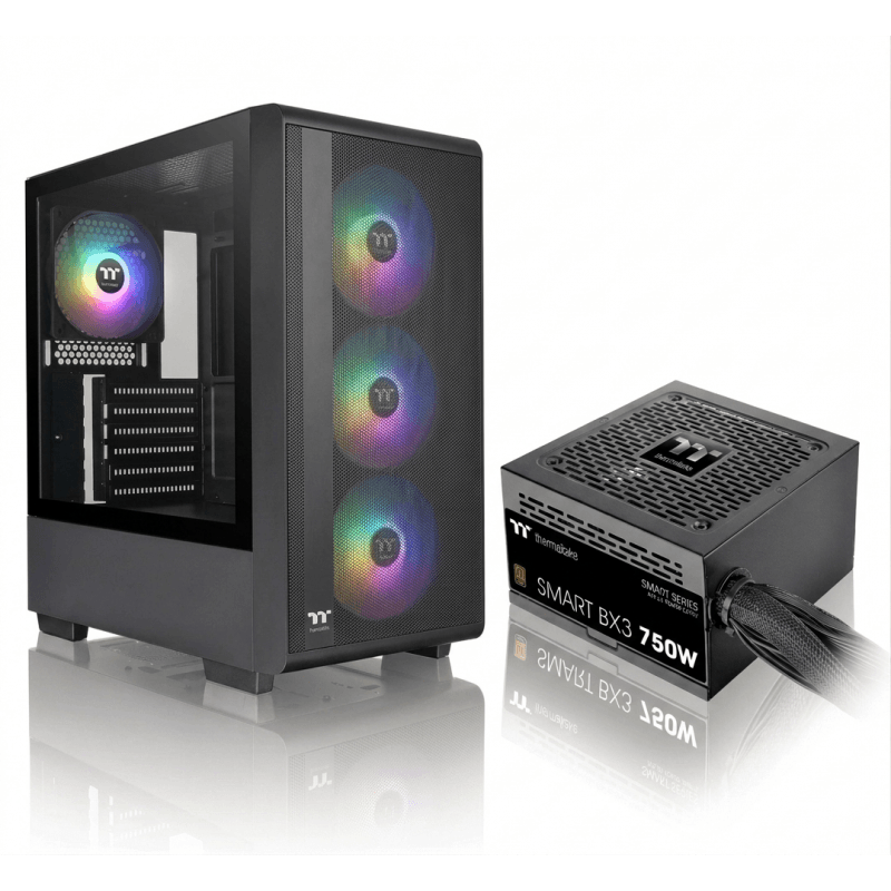Gabinete c/fuente Thermaltake S200 + BX3 750w 80 Plus Bronze · Thermaltake