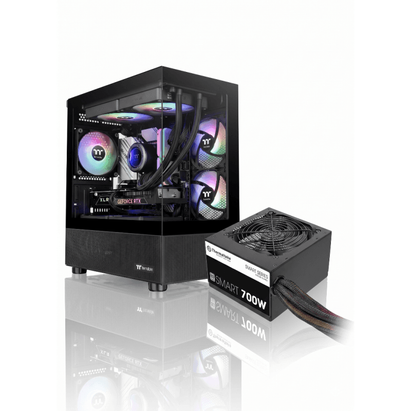 Gabinete c/fuente Thermaltake View 170 + Smart 700w 80 Plus White · Thermaltake