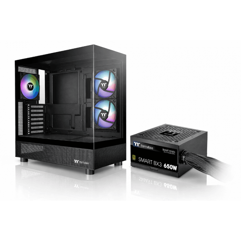 Gabinete c/fuente Thermaltake View 270 + BX3 650w 80 Plus Bronze · Thermaltake