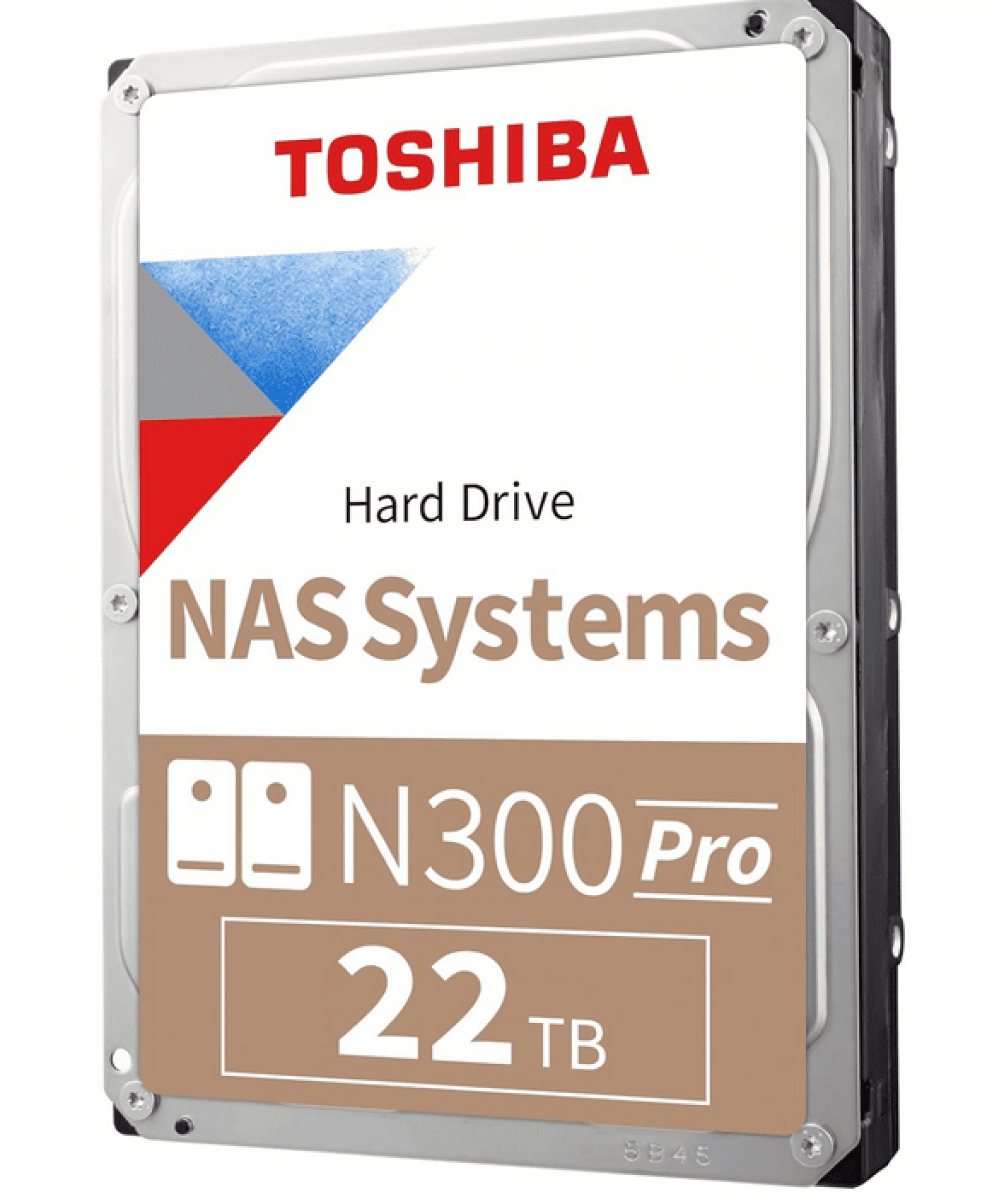 HDD 22TB NAS TOSHIBA N300 PRO CMR 7200RPM - Imagen 1