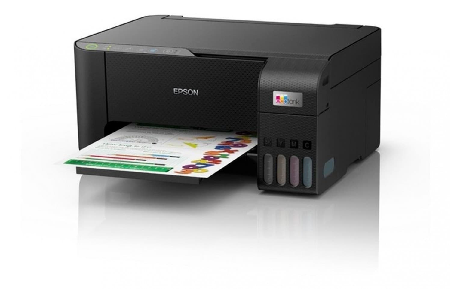 IMPRESORA EPSON MULTIFUNCION MF L3250 ECO + INSUMOS DE REPUESTOS - Imagen 1