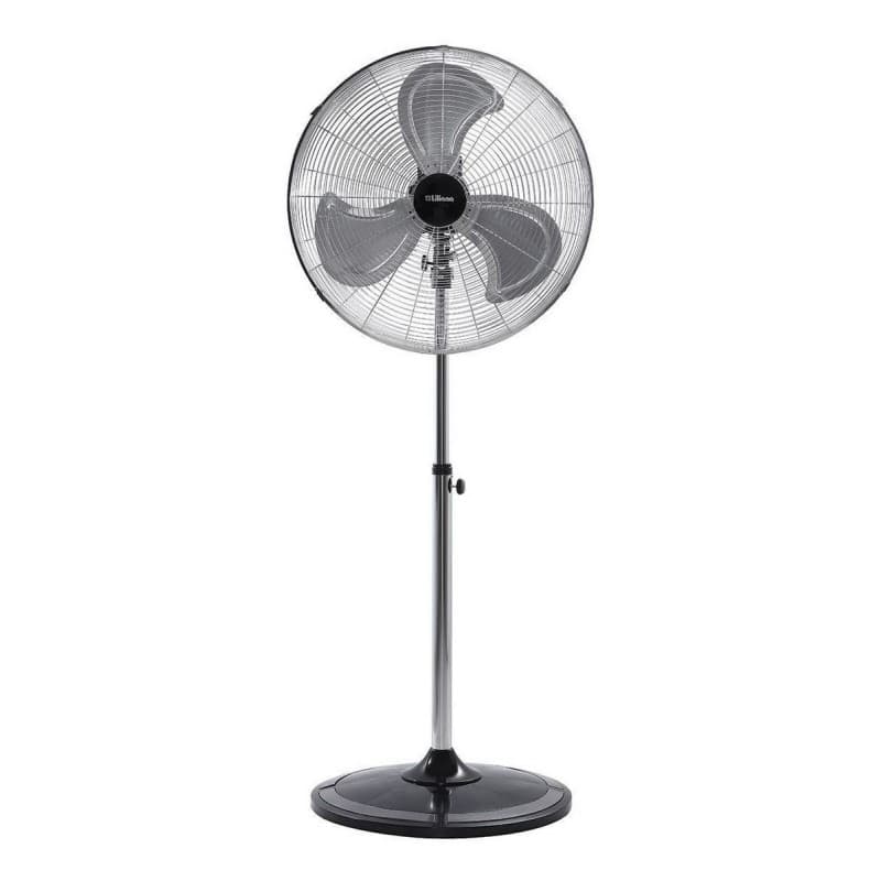 LILIANA VENTILADOR PIE 22 PARR MET CROM-BARRAL CROM 3ASPAS T-DOBLE ROD VPC22 · LILIANA