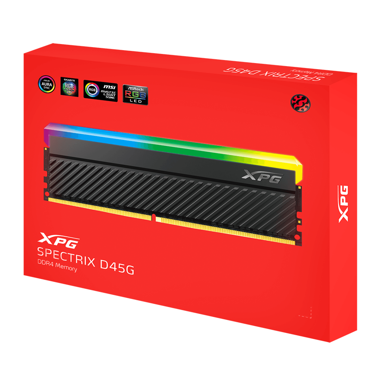 MEMORIA ADATA DIMM XPG SPECTRIX 8GB DDR4 3600 18I CBKD45G - Imagen 1