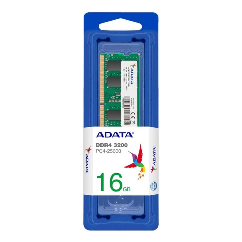 MEMORIA ADATA SODIMM DDR4 16GB 3200 G22 SGN · ADATA