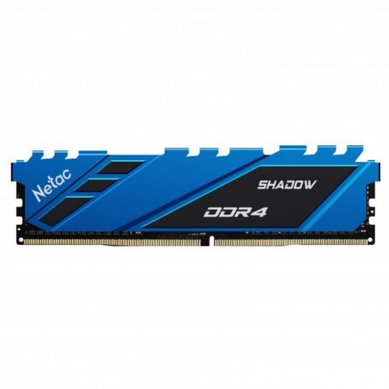 MEMORIA NETAC SHADOW DDR4 3200 8GB C16 BLUE · NETAC