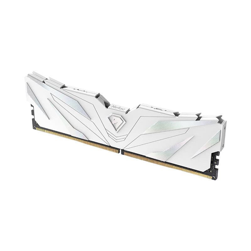 MEMORIA NETAC SHADOW II DDR5 4800 16GB C40 WHITE · NETAC