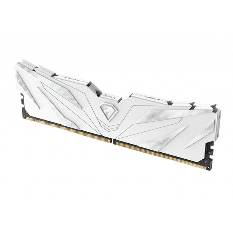 MEMORIA NETAC SHADOW II DDR5 6000 16GB C38 WHITE · NETAC