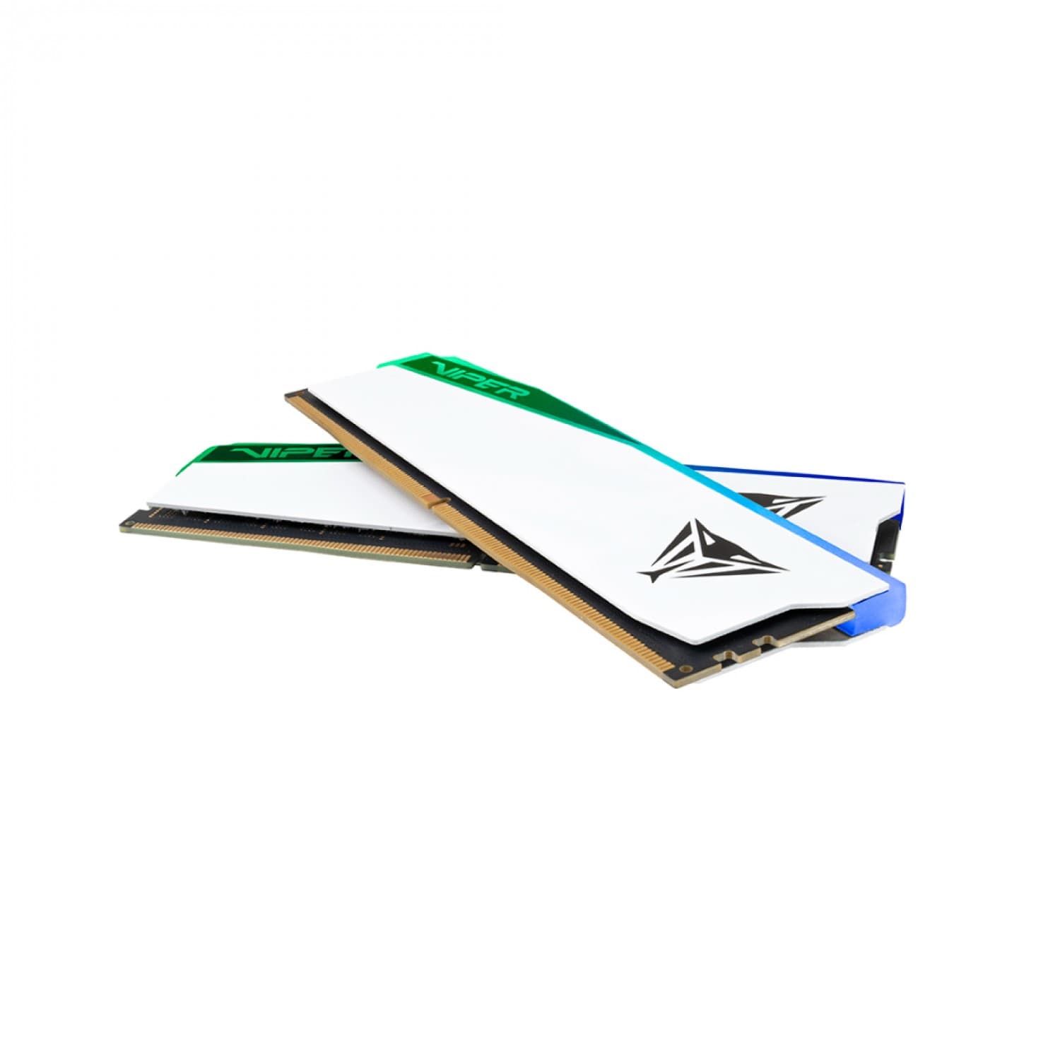 MEMORIA PATRIOT DDR5 VIPER ELITE 5 32GB 6200 MHZ RGB CL42 WHITE DUAL KIT PE000939 - Imagen 1