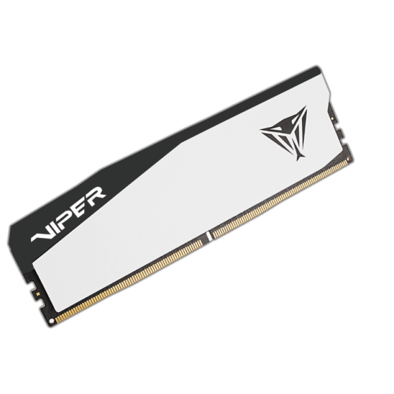 MEMORIA PATRIOT DDR5 VIPER ELITE 5 32GB DDR5 CL30 6000MTS WHITE AND BLACK HS KIT PE001086 · PATRIOT