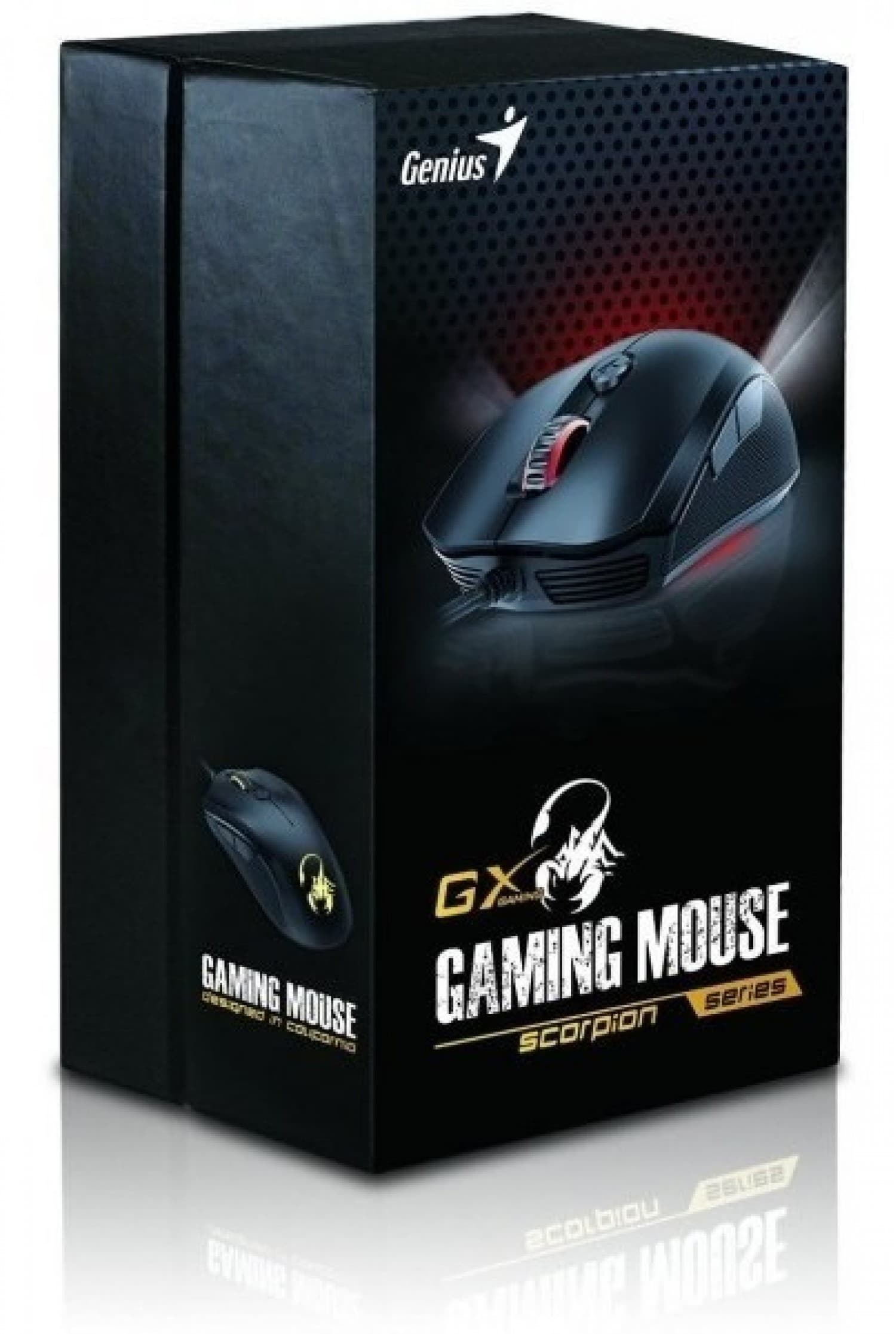MOUSE GAMER GX GAMING GENIUS SCORPION M8-610 WG BLACK - Imagen 1