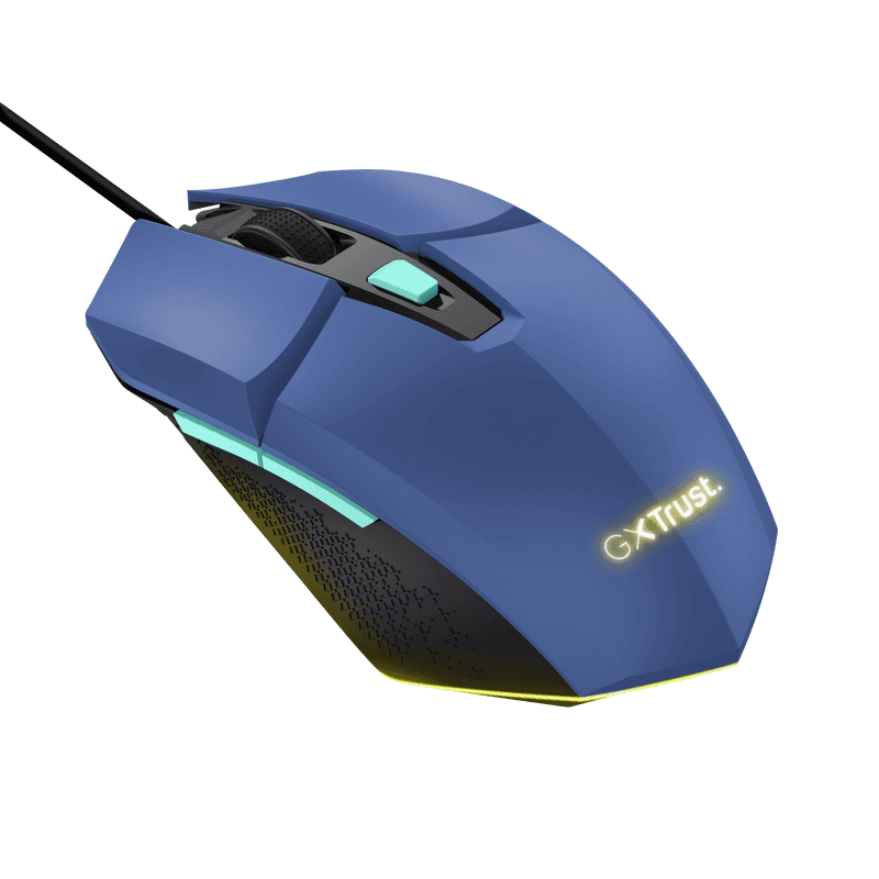 MOUSE GAMER TRUST FELOX BLUE GXT109B · Trust