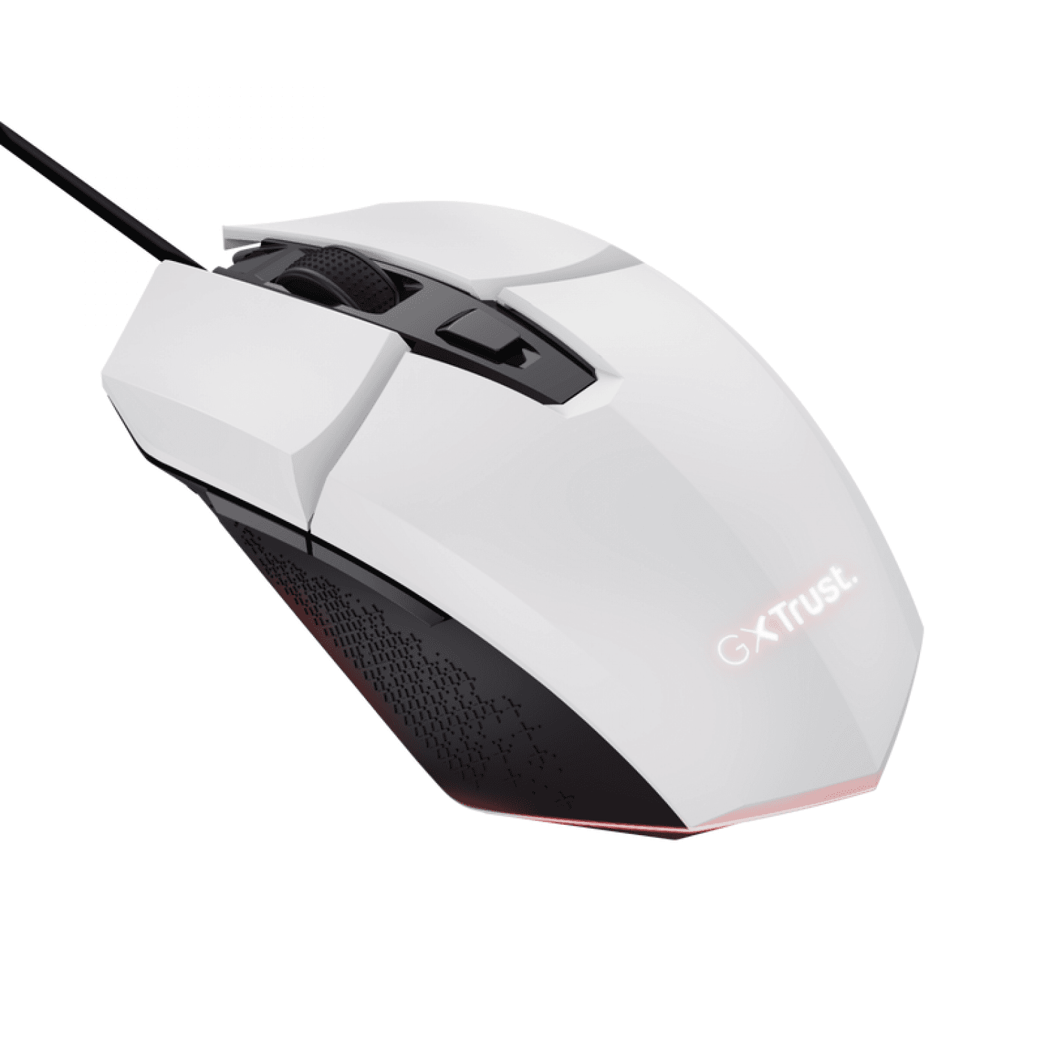 MOUSE GAMER TRUST FELOX WHITE GXT109W - Imagen 1