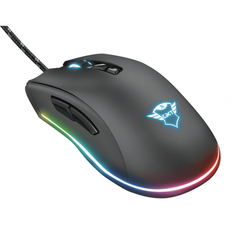 MOUSE GAMER TRUST QUDOS RGB GXT900 · Trust