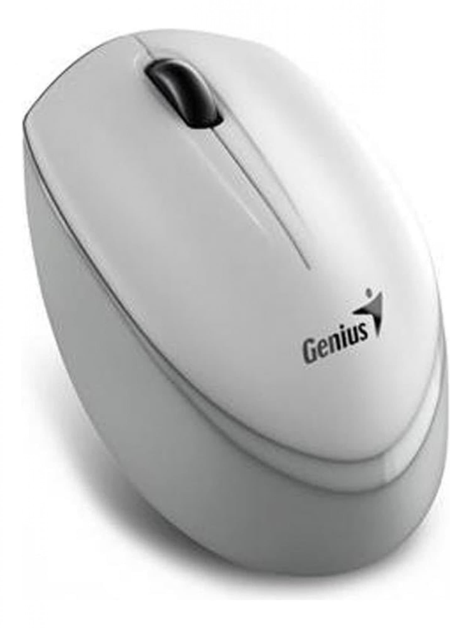 MOUSE GENIUS RS2 NX-7009 WHITE GREY - Imagen 1