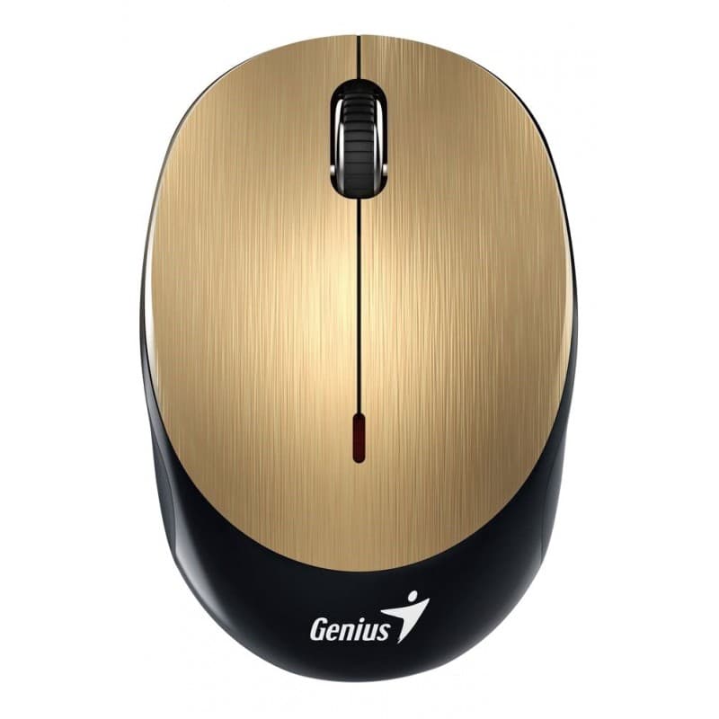 MOUSE MINI WIRELESS GENIUS NX-9000BT GOLD RECARGABLE · Genius