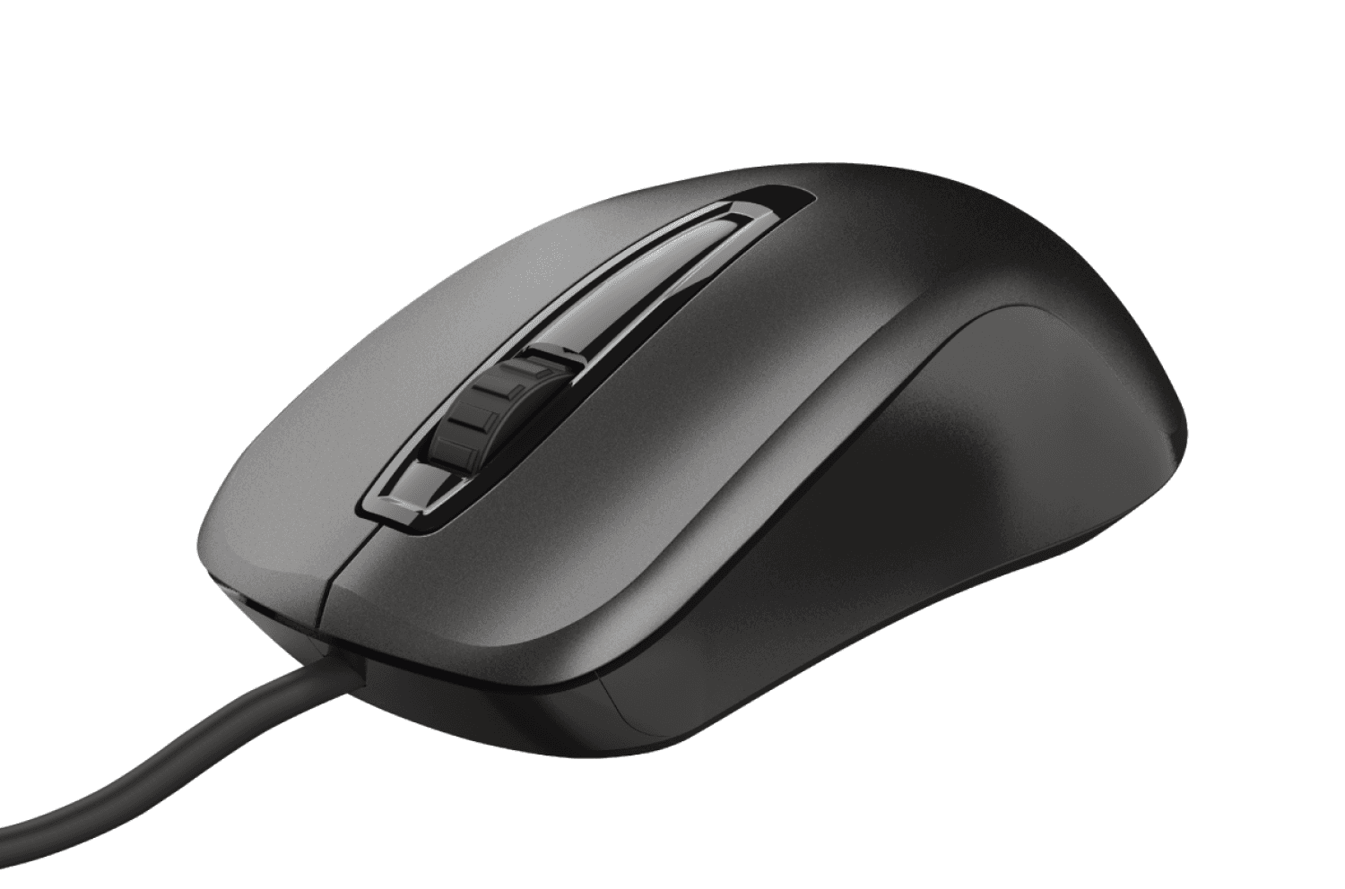 MOUSE TRUST CARVE WIRED - Imagen 1