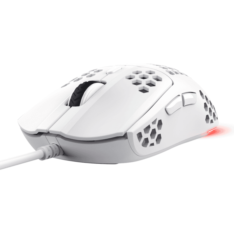 MOUSE TRUST HELOX GAMING ULTRALIGERO WHITE GXT928W · Trust