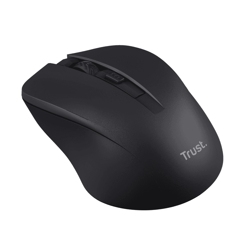 MOUSE TRUST MYDO SILENT WIRELESS BLACK · Trust