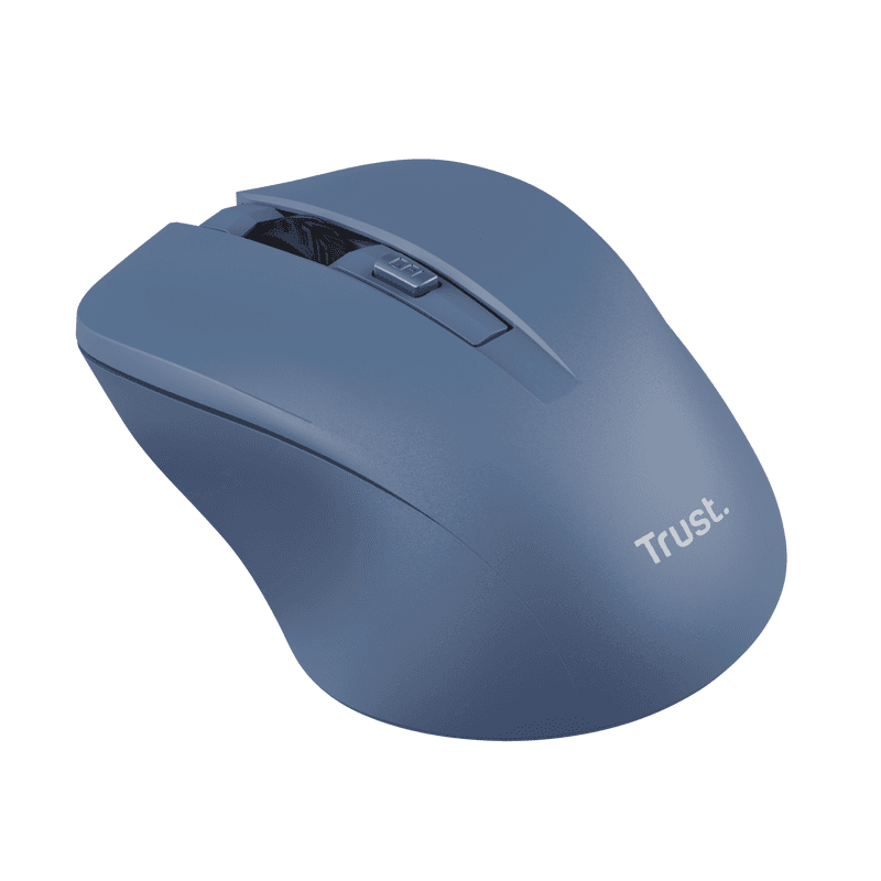 MOUSE TRUST MYDO SILENT WIRELESS ECO BLUE · Trust