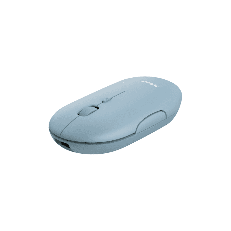 MOUSE TRUST PUCK WRL RECARGABLE BLUE · Trust